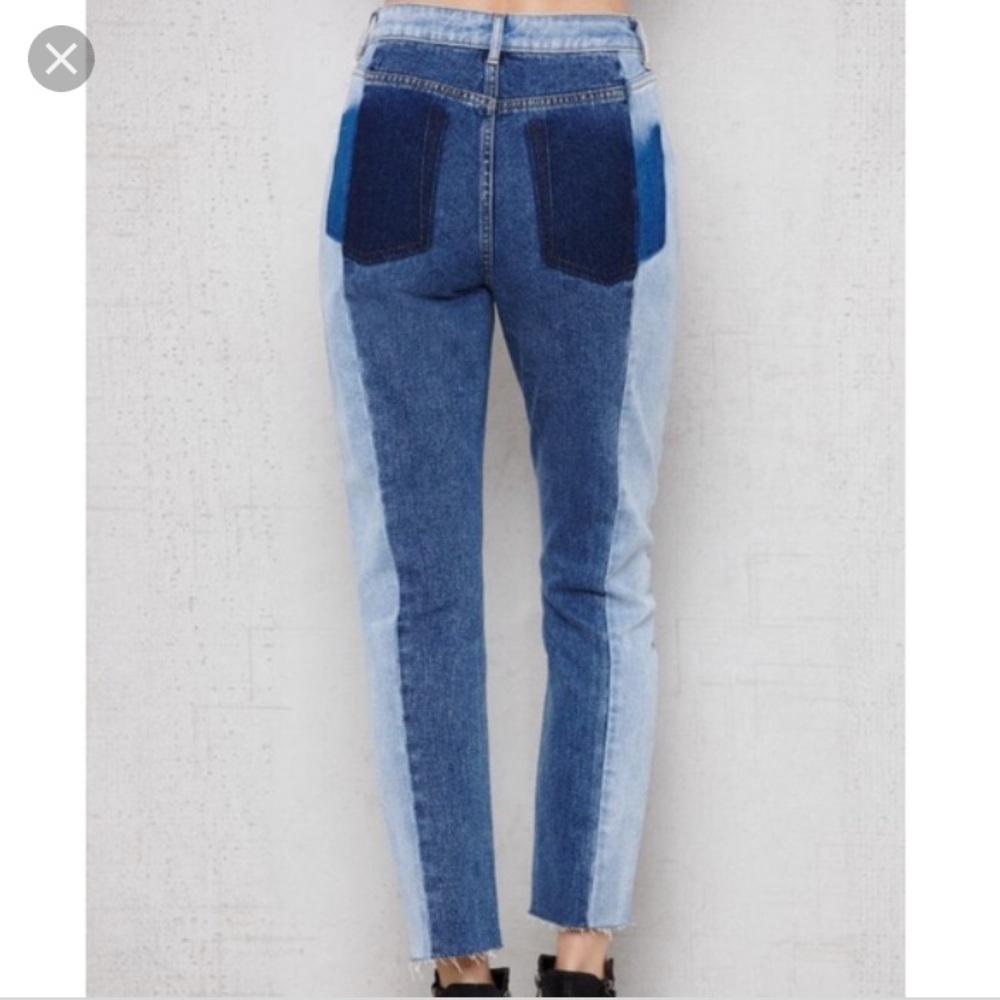 PacSun two tone mom jeans - Picture 3 of 4